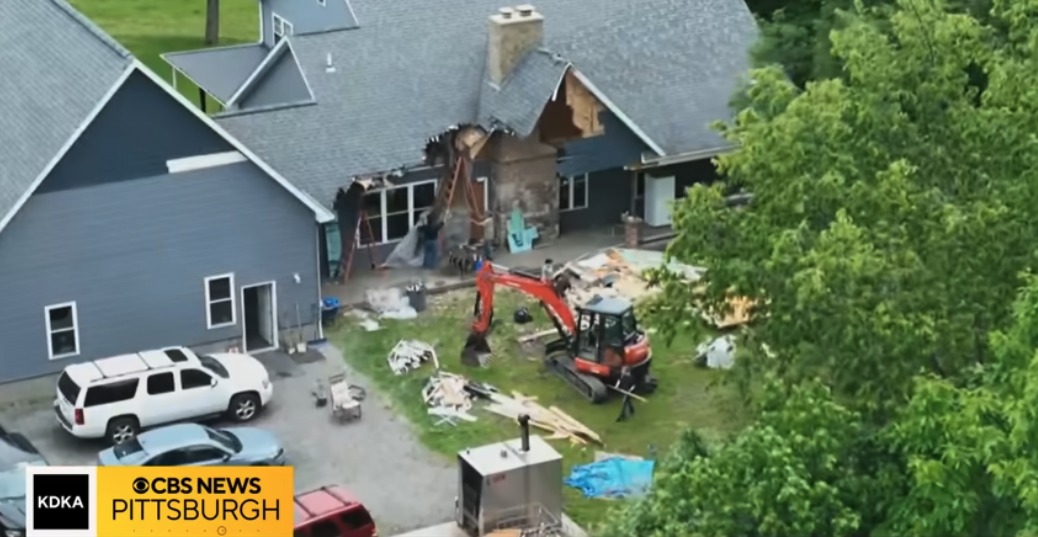 excavator house